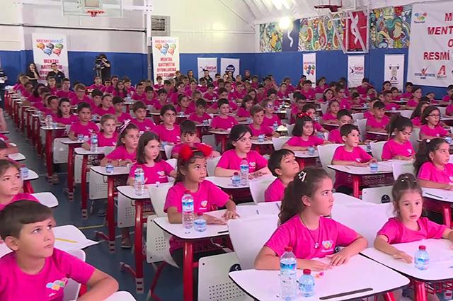Memoriad Türkiye Zihinsel Aritmetik Oyunları yarışma salonu
